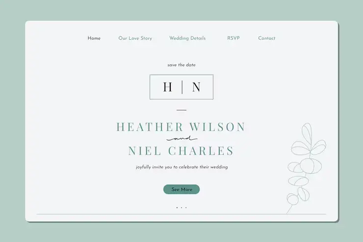 Create Your Own Wedding Website